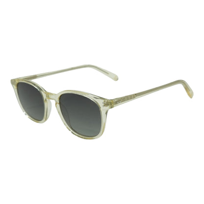 Yellow What If I Fall? Dear, What If You Fly! Round Sunglasses