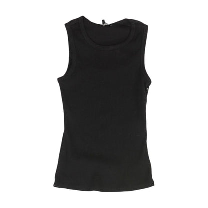 Black Solid Tank