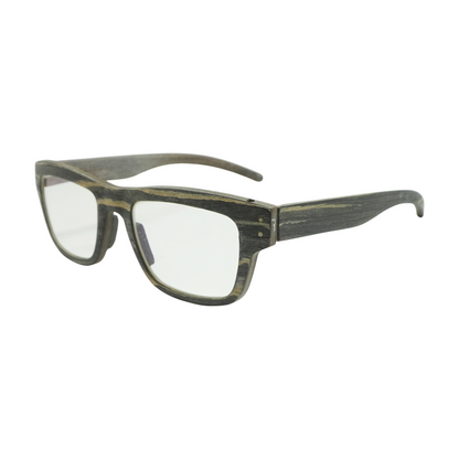 Gray Dino Square Prescription Eyewear
