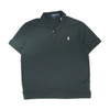 Black Solid Short Sleeve Polo