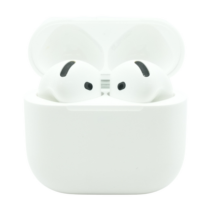 White AirPods 4 Wireless Earbuds