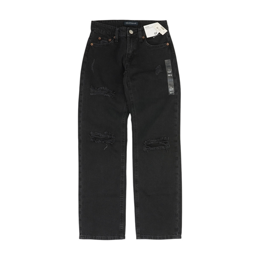 Black Short Loose Jeans