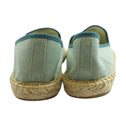Green Slip-On Flats