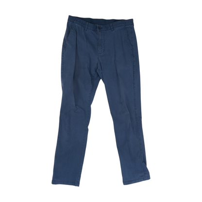 Blue Straight Pants