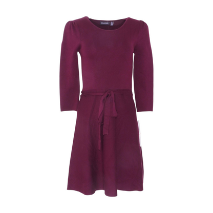 Burgundy Mini Dress