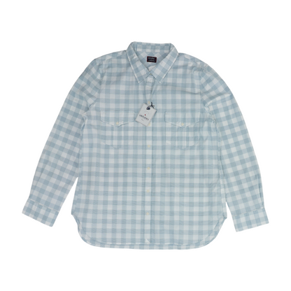 Blue Plaid Button Down