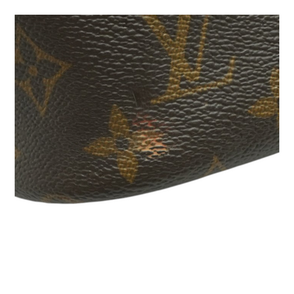 Brown Nice BB Vanity Case in Monogram Coated Canvas