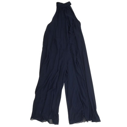 Navy Solid Jumpsuit