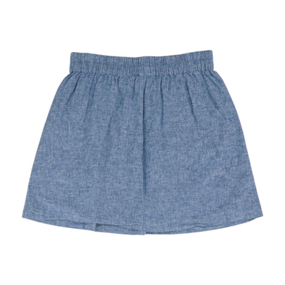 Blue Mini Skirt