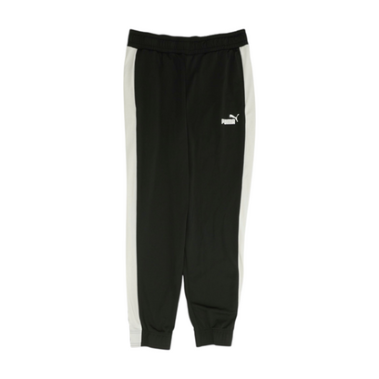 Black Color Block Tapered Pants