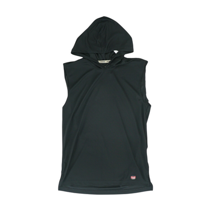 Black Solid Active Tank
