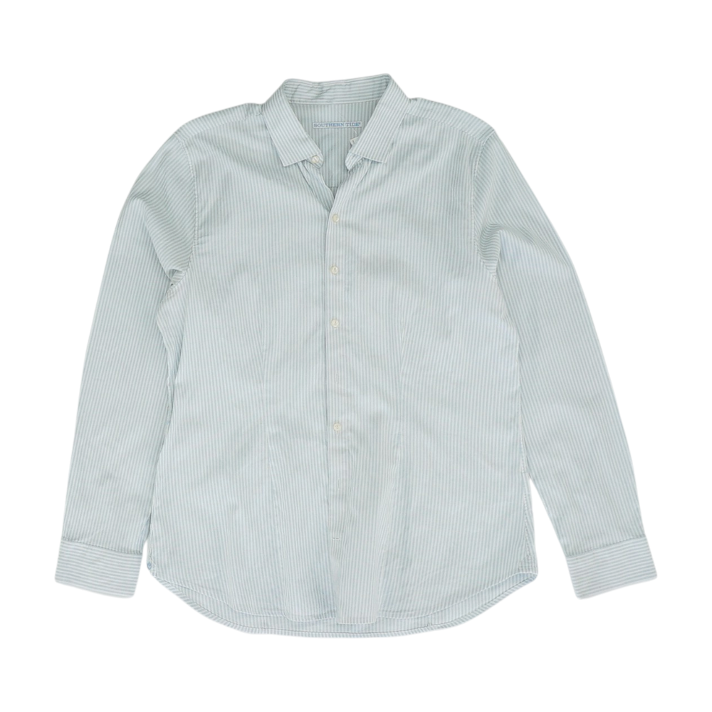 Blue Striped Button Down