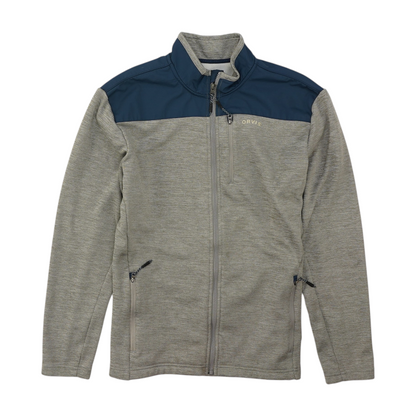 Gray Color Block Active Jacket