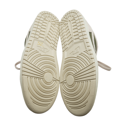 Jordan 1 Low SE Medium Olive Sail Low-Top Athletic Shoes