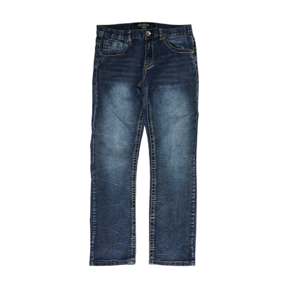 Navy Straight Jeans