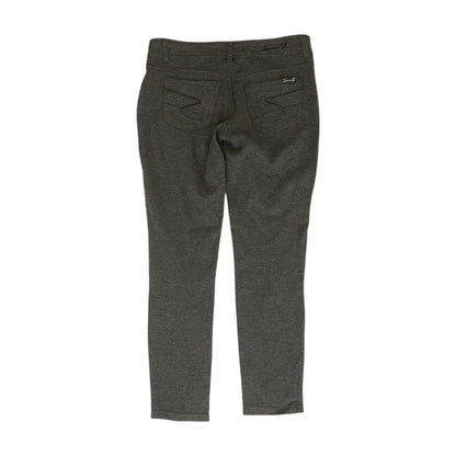 Gray Solid Pants