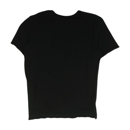 Black Solid T-Shirt