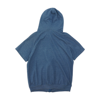 Blue Solid Active Jacket