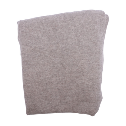 Brown 100% Cashmere Scarf