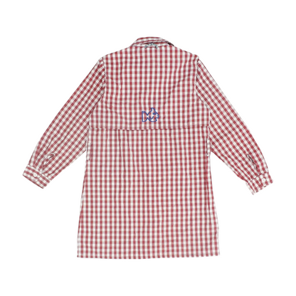 Red Check Dress