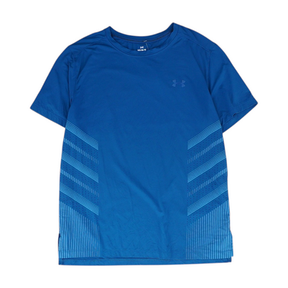 Blue Solid Active T-Shirt