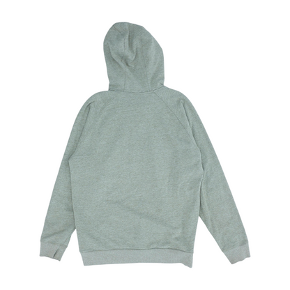 Beige Solid Hoodie Pullover