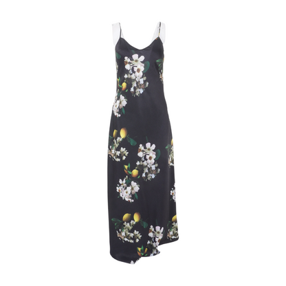 Black Floral Maxi Dress