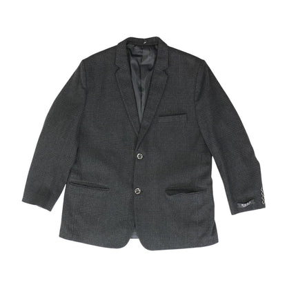 Black Solid Sport Coat