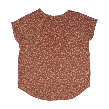 Pink Floral Blouse