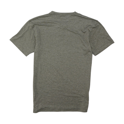 Gray Solid Active T-Shirt