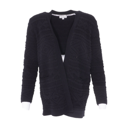 Black Cardigan Sweater