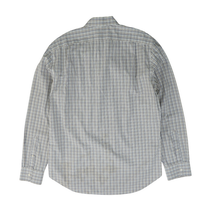 Multi Check Long Sleeve Button Down