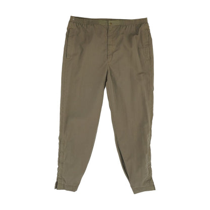 Brown Solid Joggers Pants