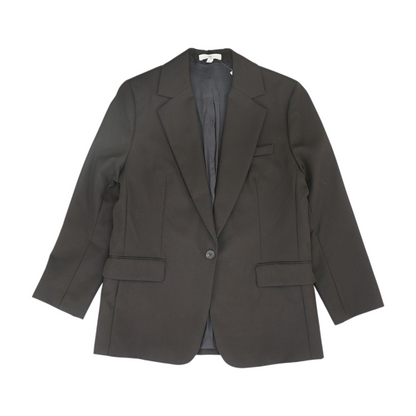 Brown Solid Blazer