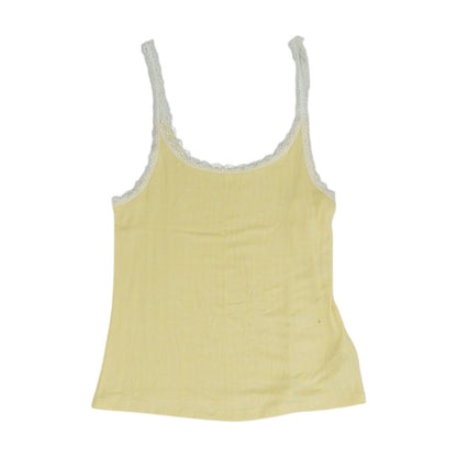 Yellow Tank Knit Top