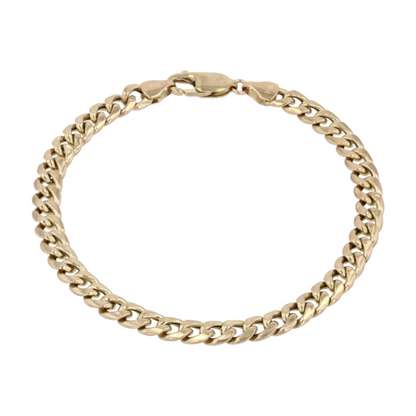 10K Yellow Gold Chain Bracelet – Image 1