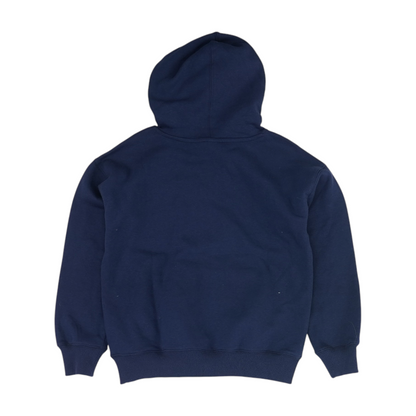 Navy Graphic Hoodie Pullover