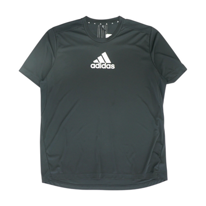 Black Solid Active T-Shirt