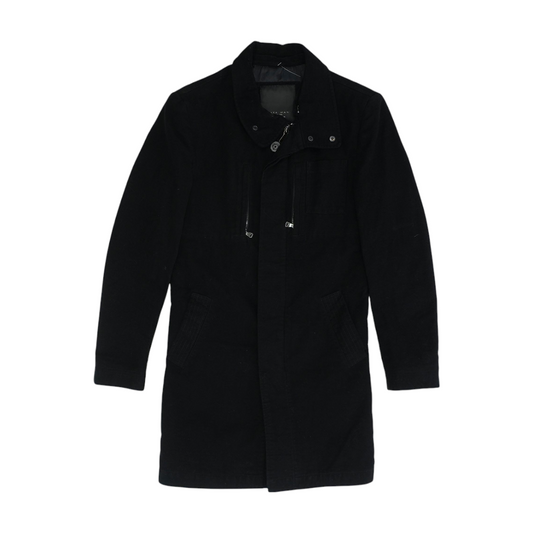 Black Solid Coat