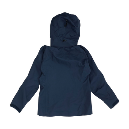 Navy Solid Rain Jacket