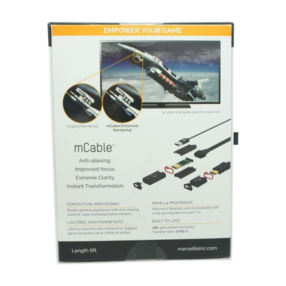 mCable Gaming Edition 6-Foot Smart HDMI Cable