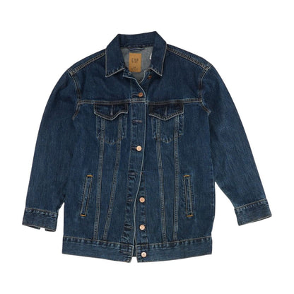 Indigo Solid Denim Jacket