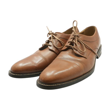 Brown Lace-Up Dress Shoes