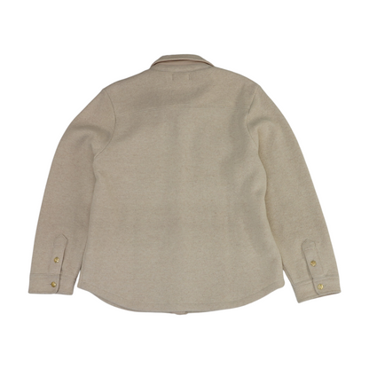 Beige Solid Jacket