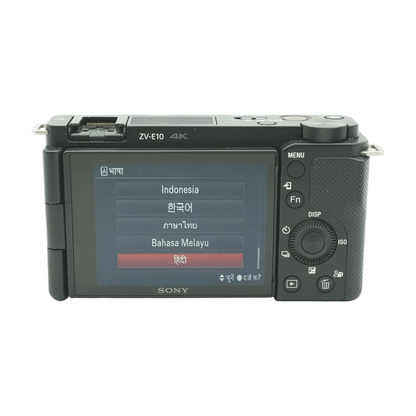 ZV-E10 Mirrorless Camera With E 15mm F1.4 G Wide-angle Lens