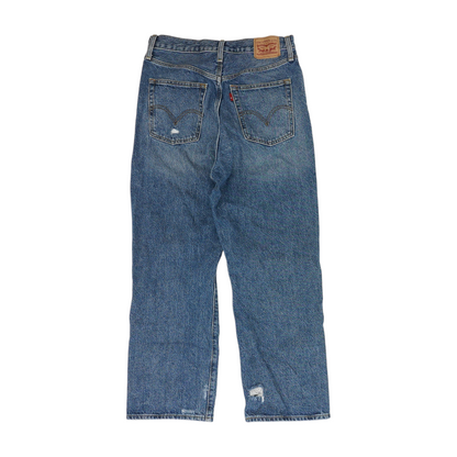 Blue Straight Jeans