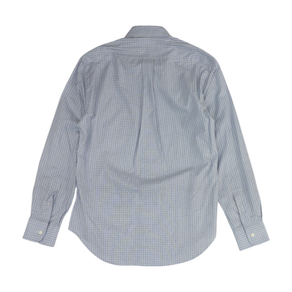 Blue Check Long Sleeve Button Down