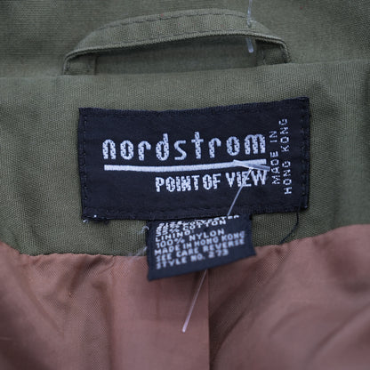 vintage Olive Point of View Coat