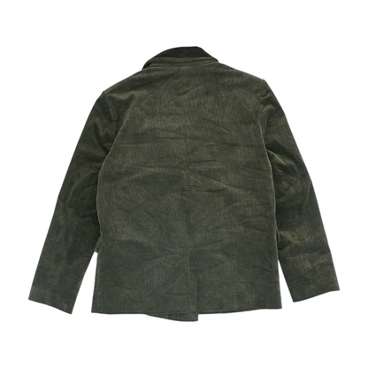 Green Solid Blazer
