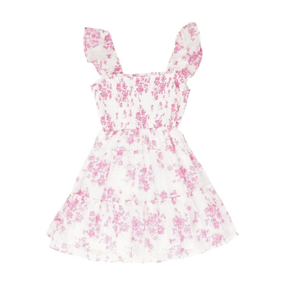 White Floral Dress
